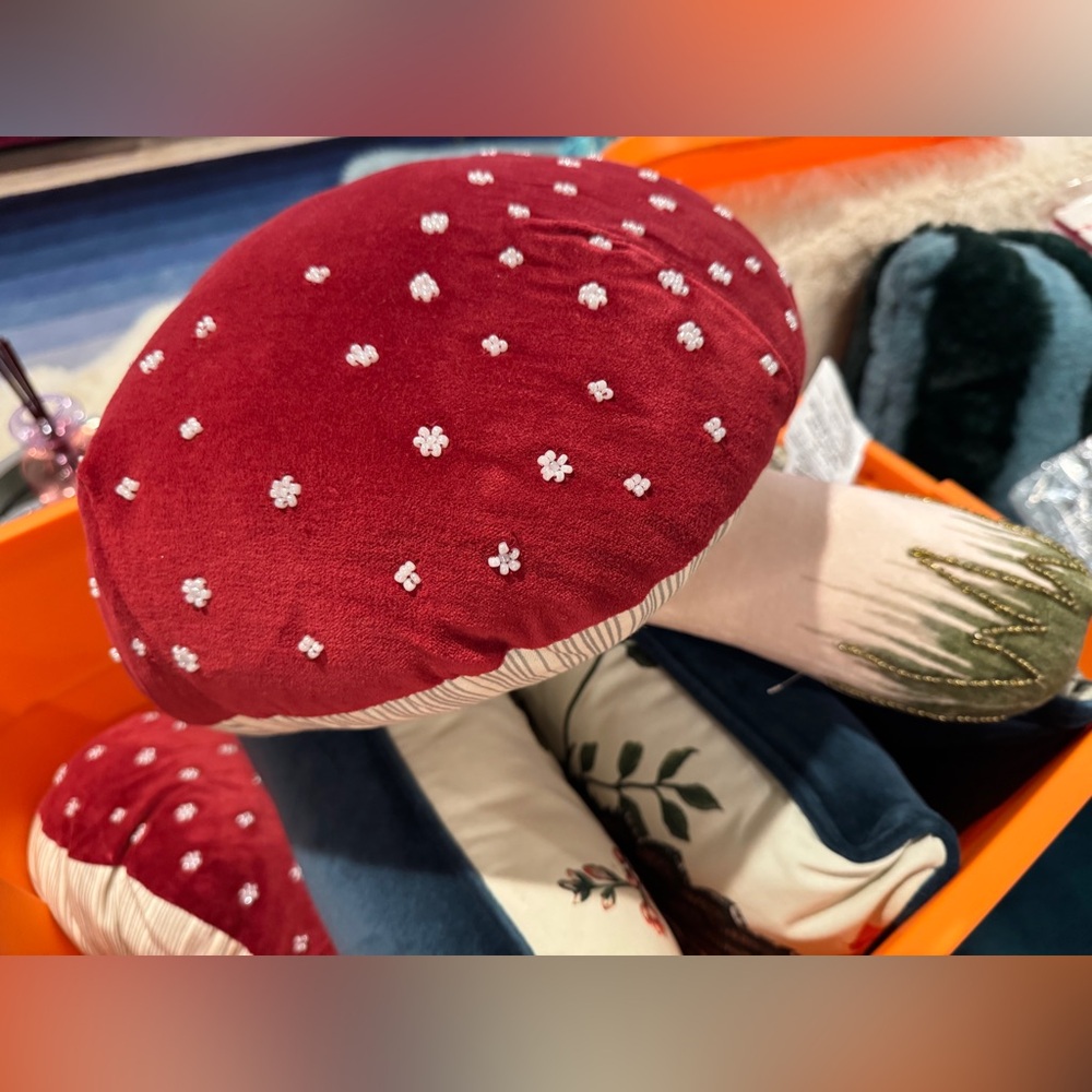 John Derian Mushroom Pillow 🍄 - Picture 13 of 16